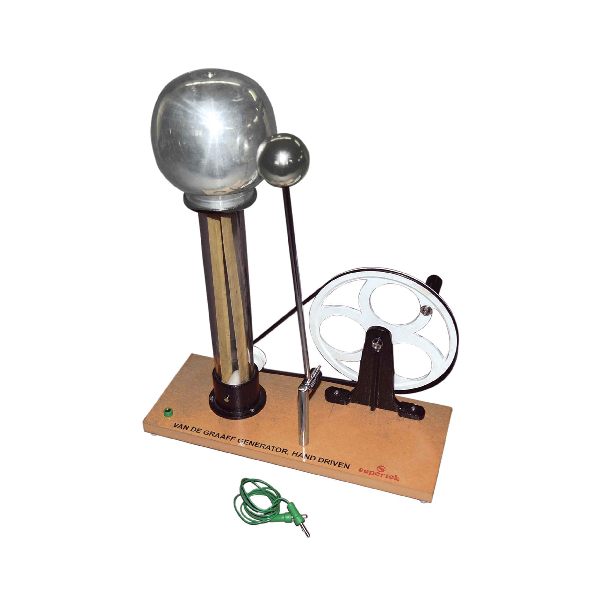 Van De Graff Generator, Hand Driven